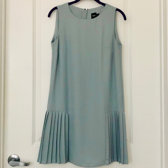 ASOS Aqua Swing Dress with Side Pleats - Picture 3 of 5